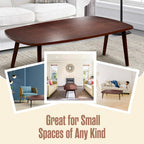 Houseables Japanese Floor Table, Folding Coffee Table, Japanese Desk, Sitting Desk for Floor, Low, Short, Picnic, Dining, Tea, Collapsible, Foldable, Portable, Small Spaces, Chabudai, 39”Lx20”Wx13”H